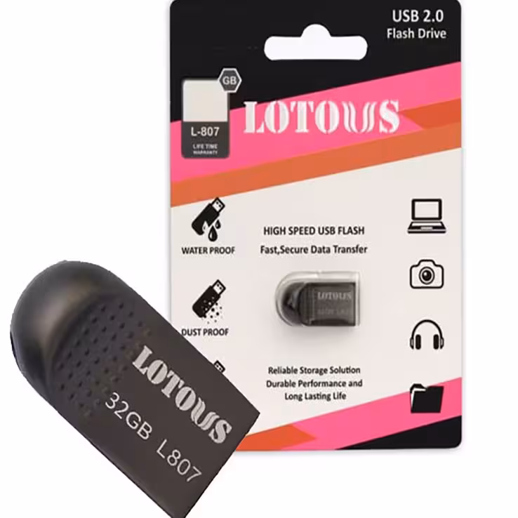 فلش مموری لوتوس مدل L807 ظرفیت 32 گیگابایت