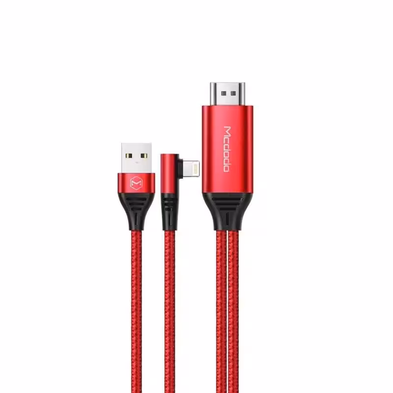 کابل تبدیل USB به HDMI/لایتنینگ مک دودو مدل CA-64A1 طول 2 متر