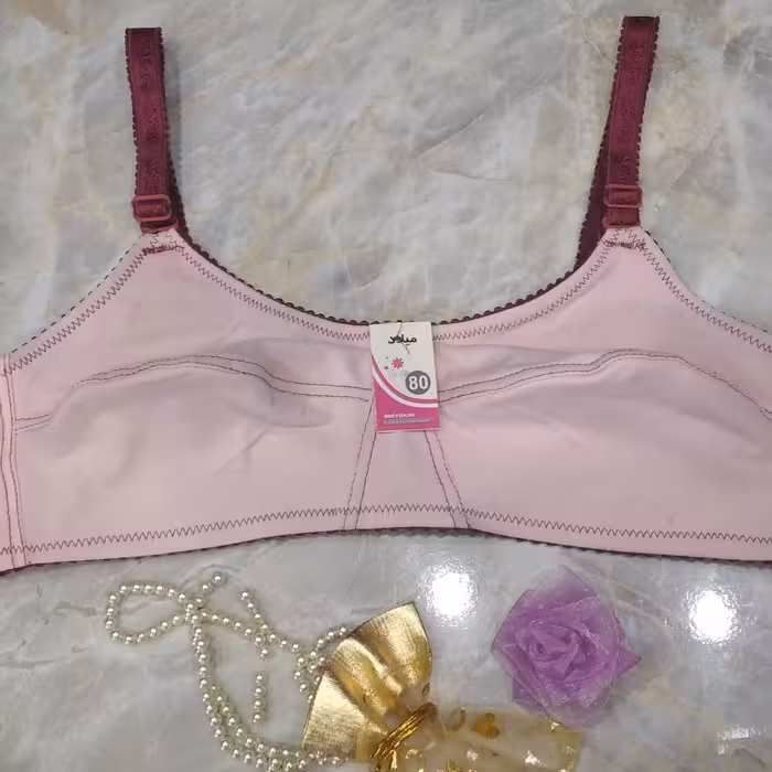 سوتین سایز 80 تمام نخ دوبل بسیار لطیف با جنس تضمینی و طول عمر بالا