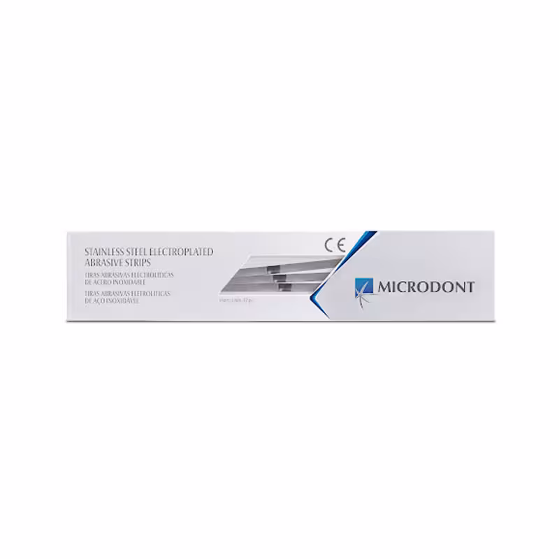 نوار پرداخت استیل Microdont – Stainless Steel Abrasive Strip 4mm