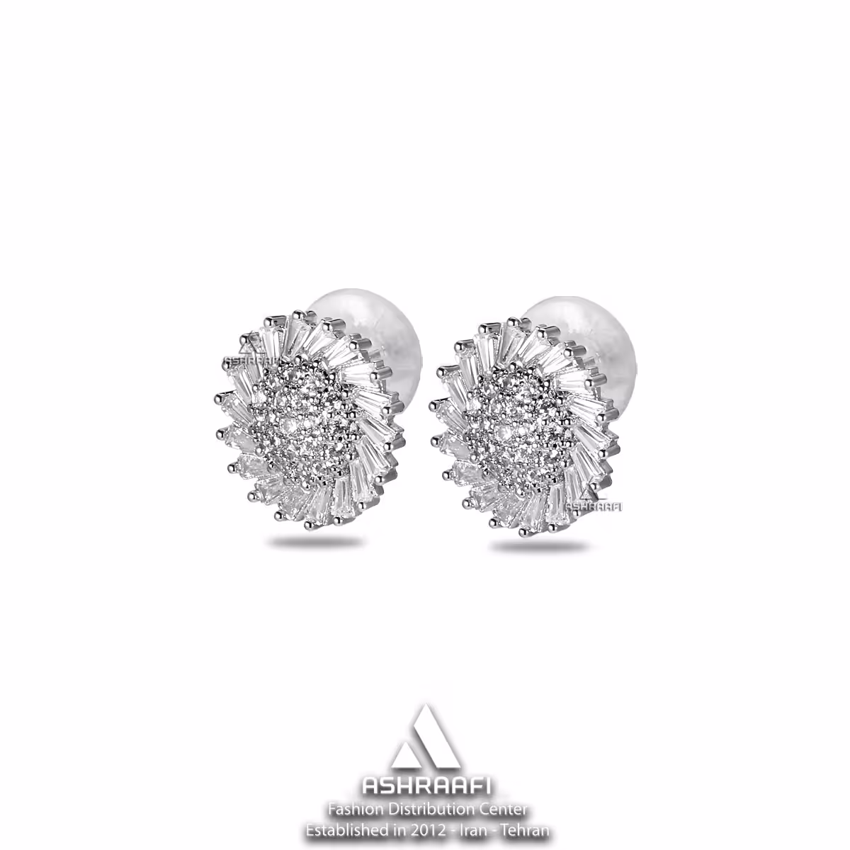 گوشواره زنانه Diamond Earrings S6