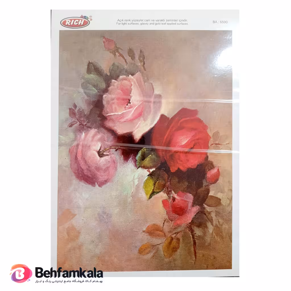 ترانسفر هوم دکور ریچ کد 6590 ابعاد34*24