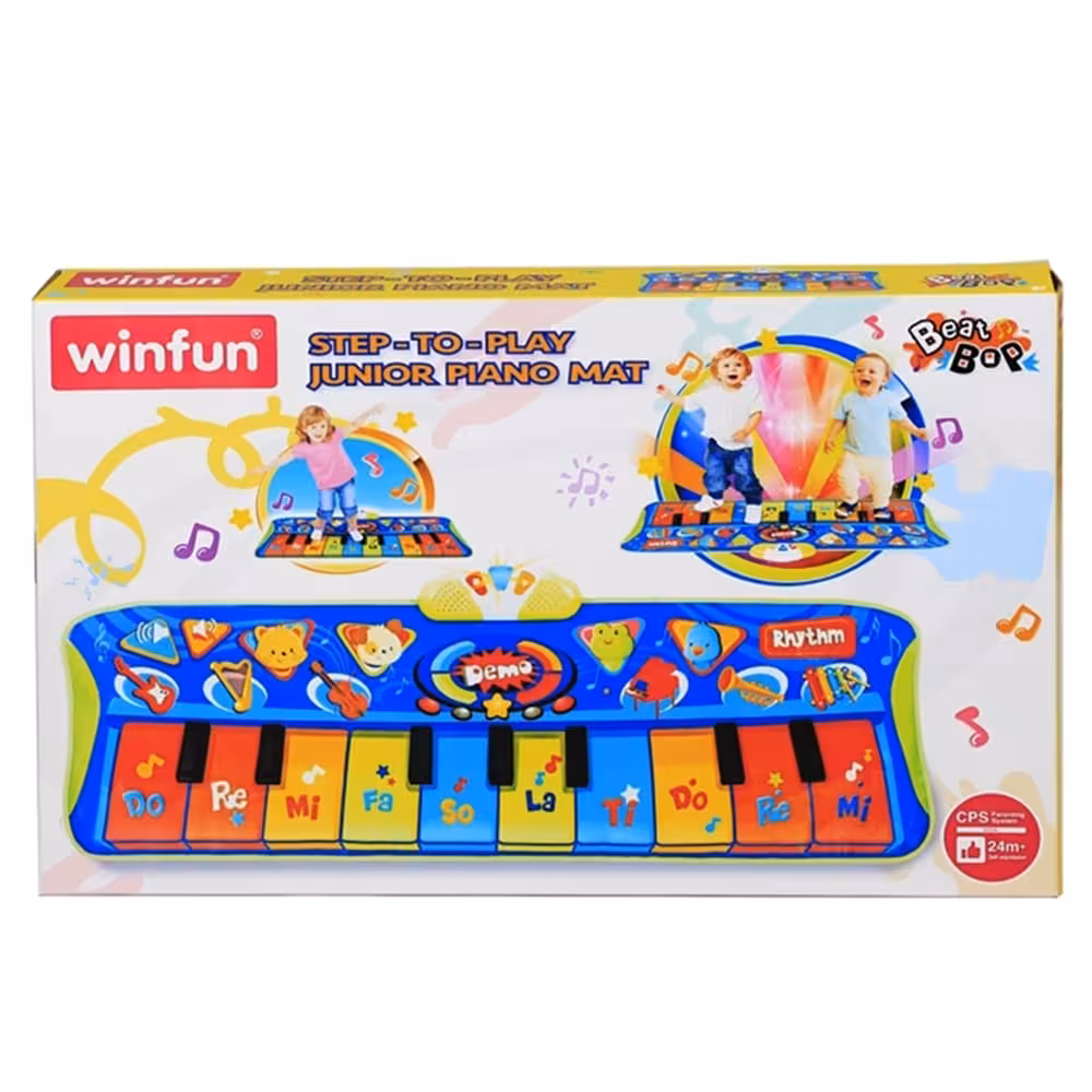 فرش پیانو وین فان Win Fun Step To Play Junior Piano Mat