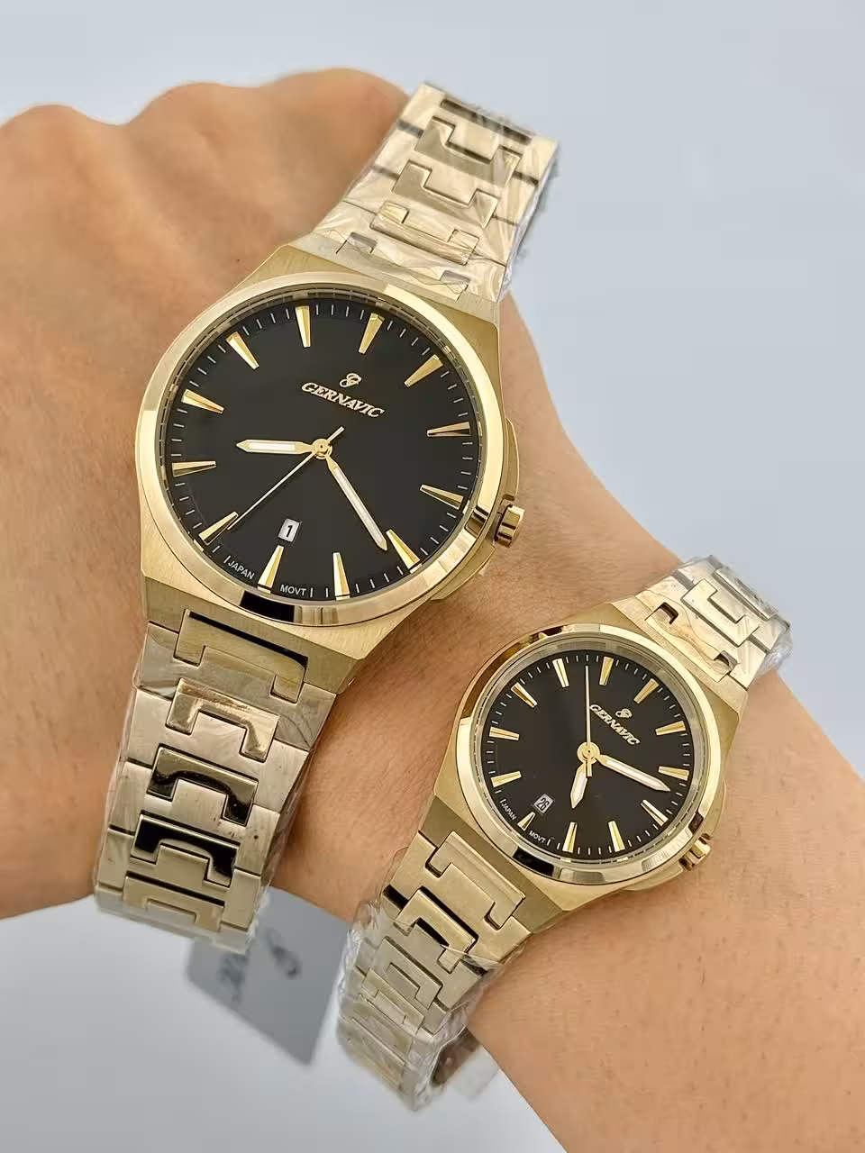 ساعت ست اورجینال مردانه و زنانه گرناویک مدل GERNAVIC 227G 227L GB