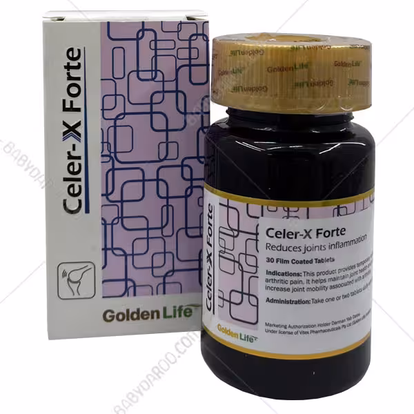 قرص روکشدار سلرکس فورت گلدن لایف Golden Life Celer X Forte