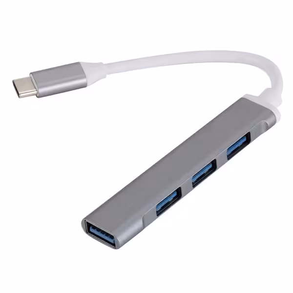 هاب 4 پورت Type-C به USB30 مدل Type-C To USB30 4-Port Hub