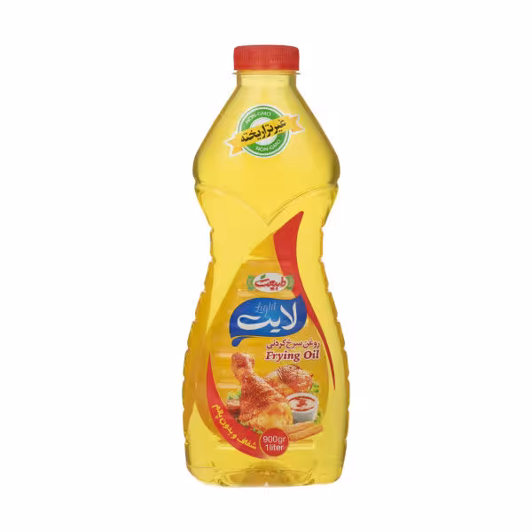 روغن سرخ کردنی لایت طبیعت 1 لیتر