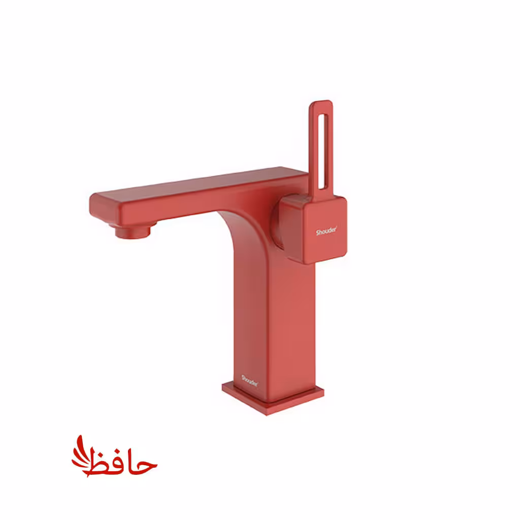 شیر روشویی شودر مدل میشل قرمز