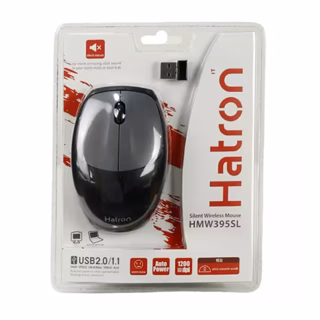 ماوس بی سیم هترون مدل HMW395SL