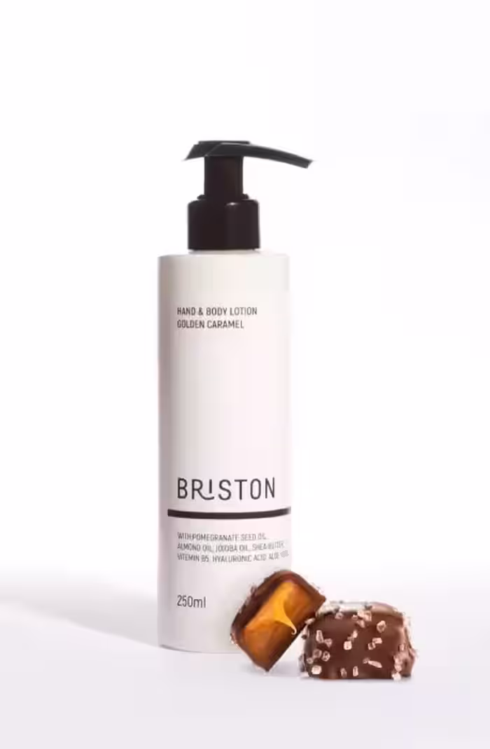 لوسیون دست و بدن گلدن 250میلBRISTON HAND & BODY LOTION