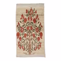 گبه دستبافت یک متری طرح درخت انار