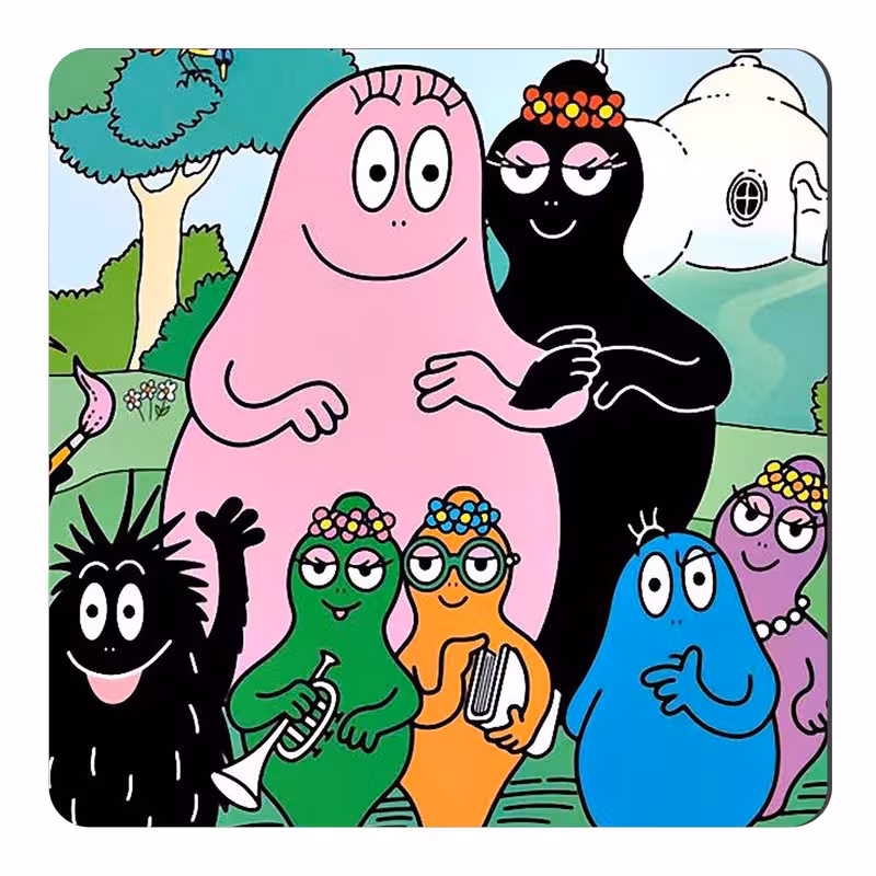 مگنت طرح خانواده بارباپاپا کد NIM2232