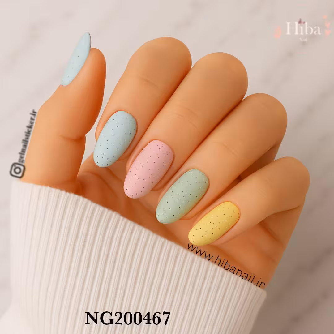 استیکر ژله ای کاشت ناخن (نیل رپ)_کد NG200467