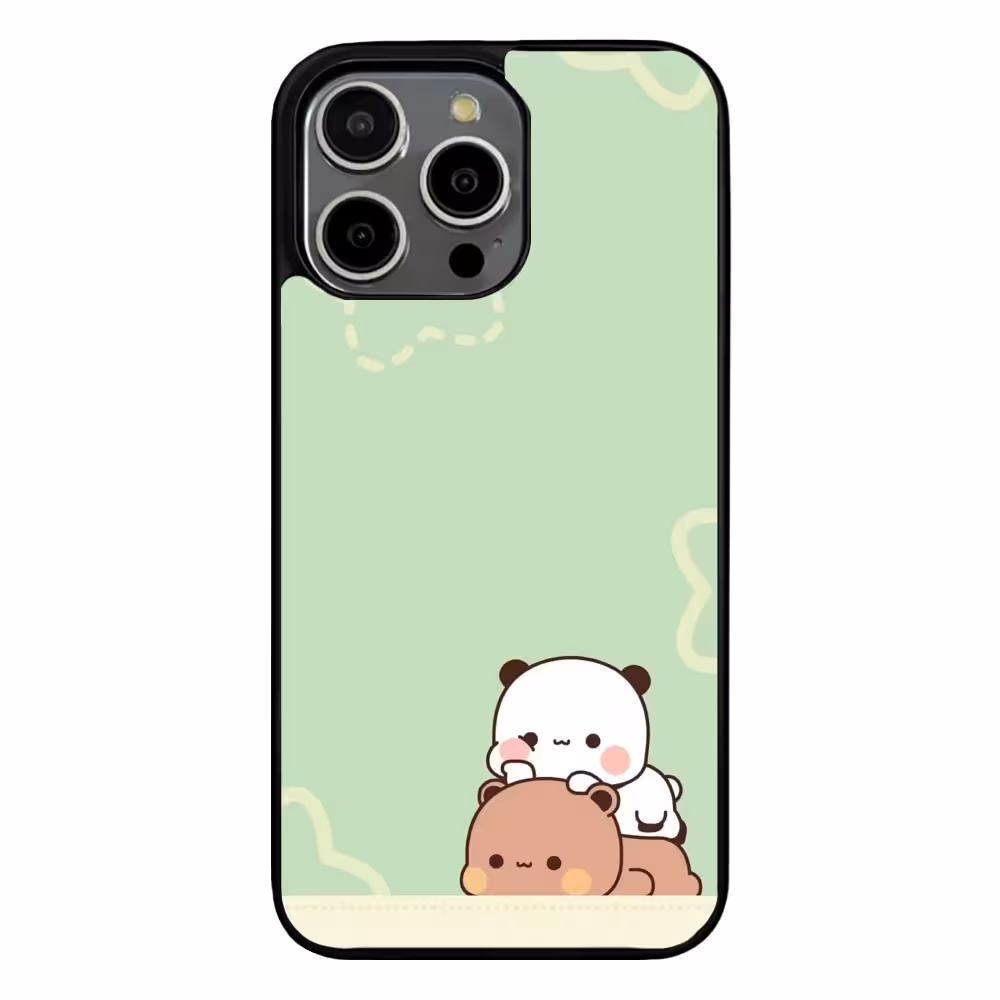 کاور مدل خرس های بامزه کد 1 مناسب برای گوشی موبایل اپل iPhone 15 Pro Max