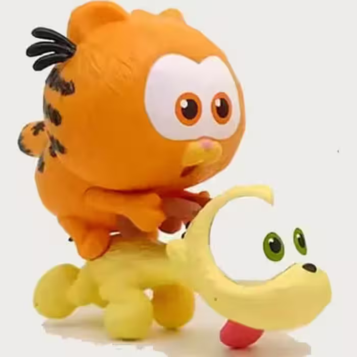 فیگور گارفیلد همراه با اُدی Garfield With Odie