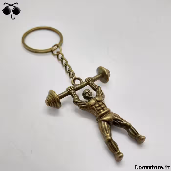 جاکلیدی مدل مرد بدنساز (وزنه بردار)