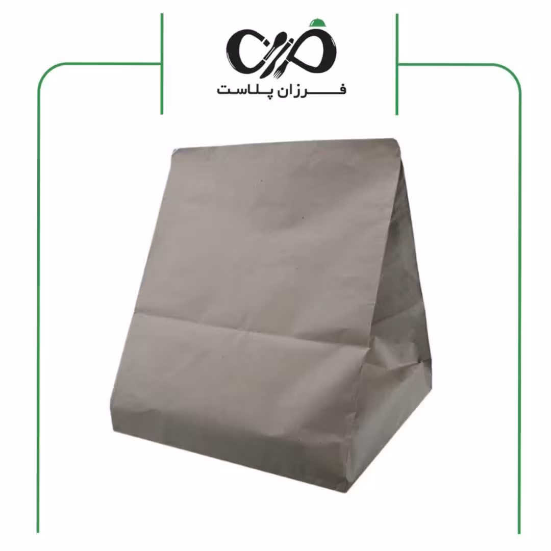 پاکت پیتزا کاغذ کرافت 24×24 (تک نفره) 50 عددی
