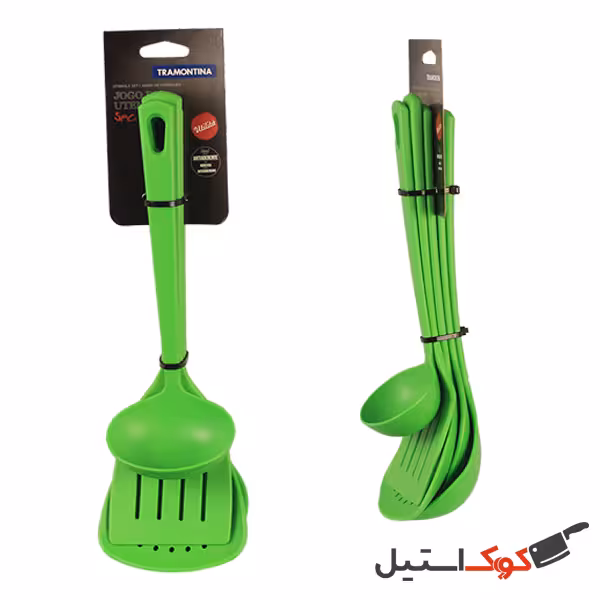 ست کفگیر و ملاقه پنج تکه ترامونتینا TRAMONTINA