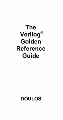 خرید و دانلود نسخه کامل کتاب The Verilog Golden Reference Guide