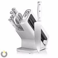 سرویس چاقوی نینجا مدل K12007WHBN مجموعه 7 پارچه با تکنولوژی NINJA NeverDull