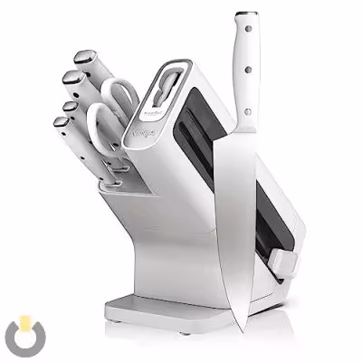 سرویس چاقوی نینجا مدل K12007WHBN مجموعه 7 پارچه با تکنولوژی NINJA NeverDull