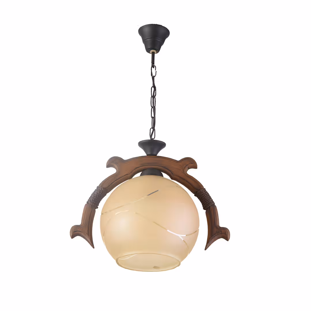 آویز تک شعله طنابی