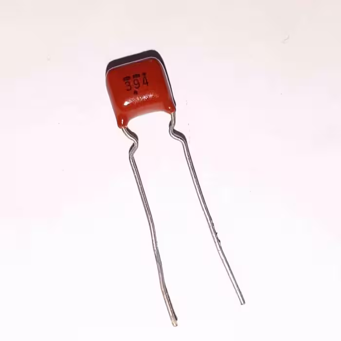 خازن پلی استر 390nF 50V (بسته 10 عددی)