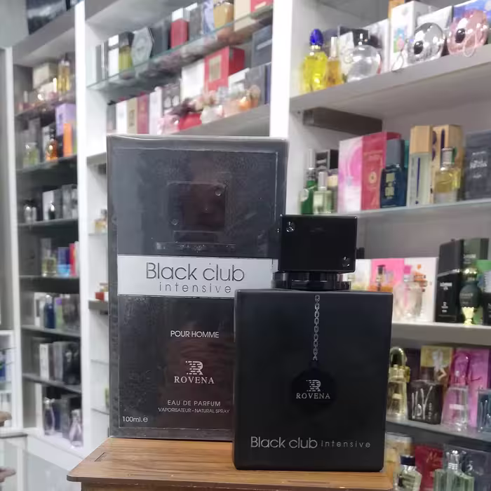 ادکلن مردانه روونا Rovena Black Club Intensive حجم 100 میل کلاب دی نویت اینتنس