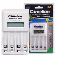 شارژر باتری کملیون BC-1012 چهار عددی LCD دار