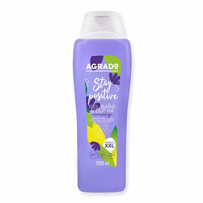 شامپو بدن آگرادو مدل 1250ml-Stay Positive