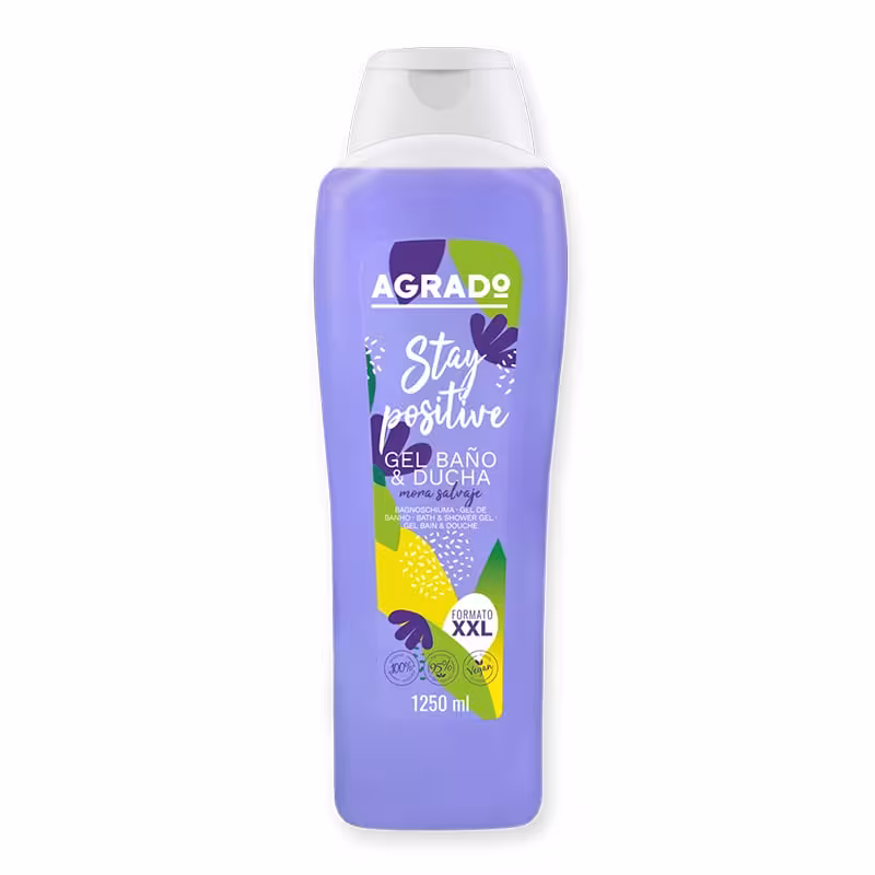 شامپو بدن آگرادو مدل 1250ml-Stay Positive