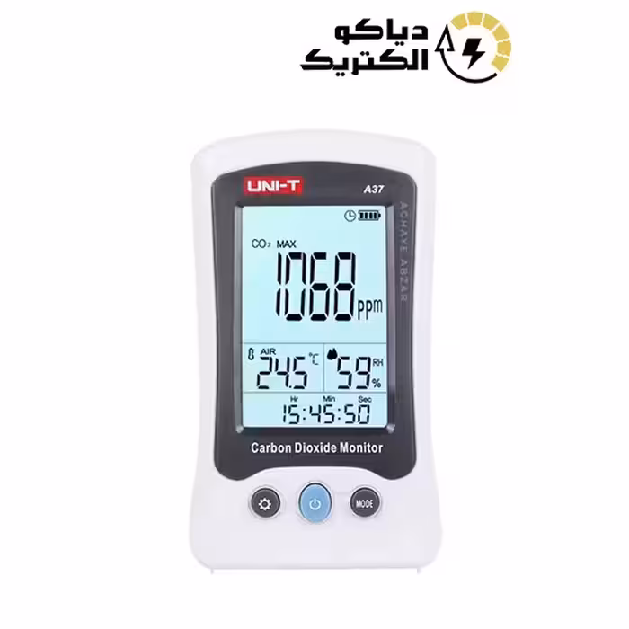 آنالایزر و دتکتور گاز CO2 یونیتی UNI-T A37