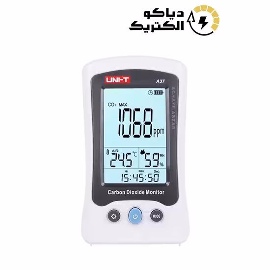 آنالایزر و دتکتور گاز CO2 یونیتی UNI-T A37