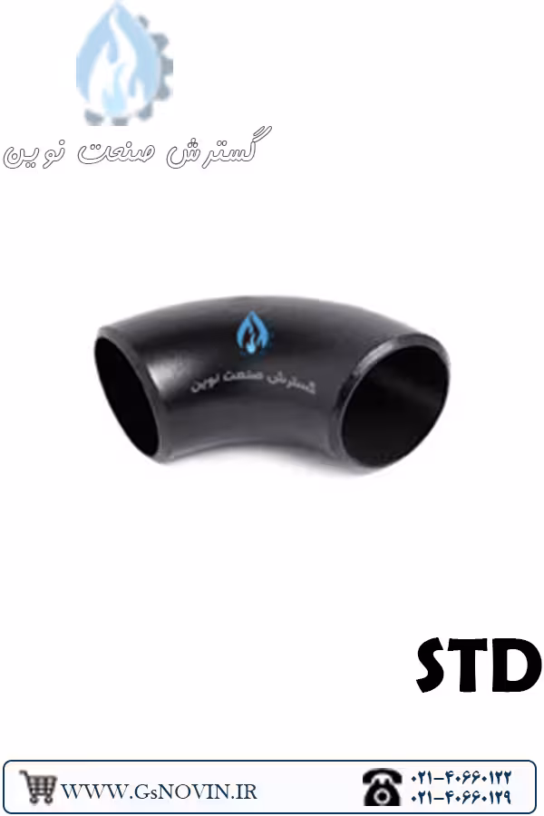 زانو جوشی 90 درجه STD مانیسمان فولادی بنکن