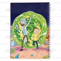 دفتر مشق کارتون ریک و مورتی