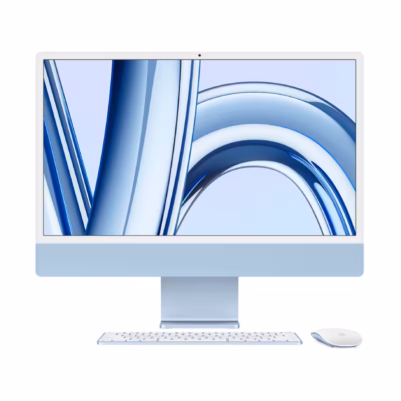خرید و قیمت کامپیوتر آل این وان اپل 24 اینچی مدل iMac MWV13 16GB RAM M4 256GB SSD