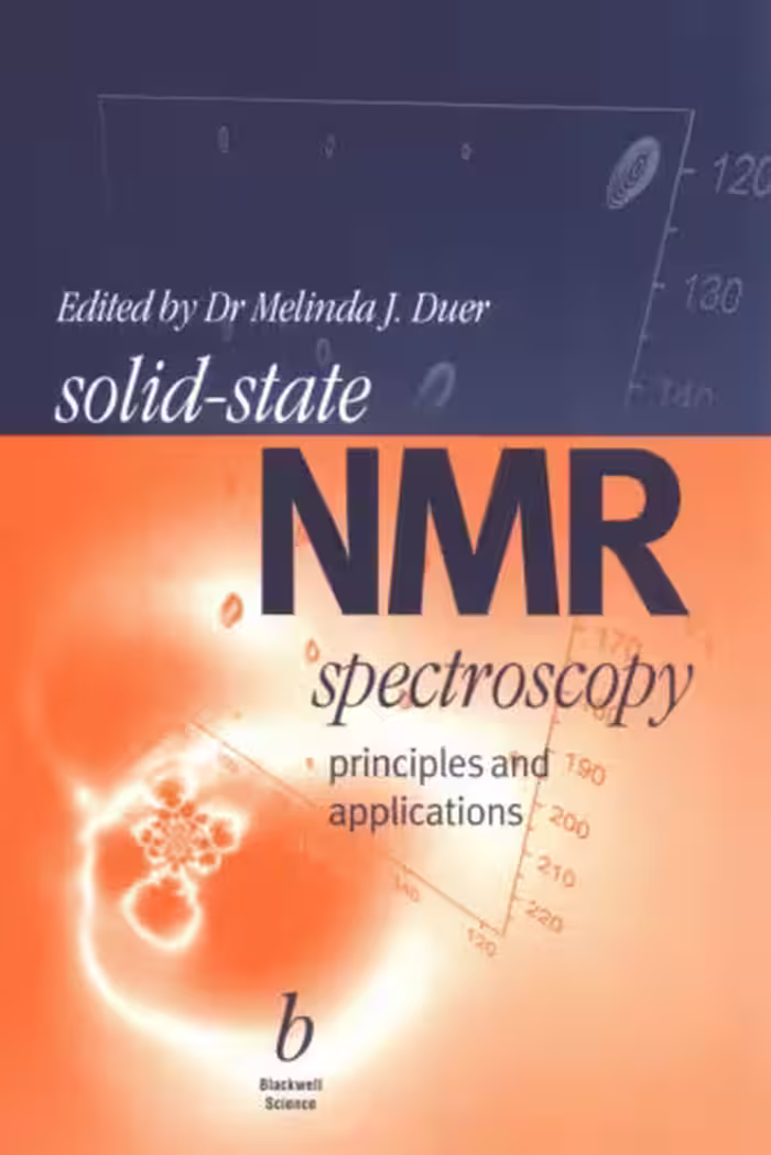 خرید و دانلود نسخه کامل کتاب Solid State NMR Spectroscopy: Principles and Applications