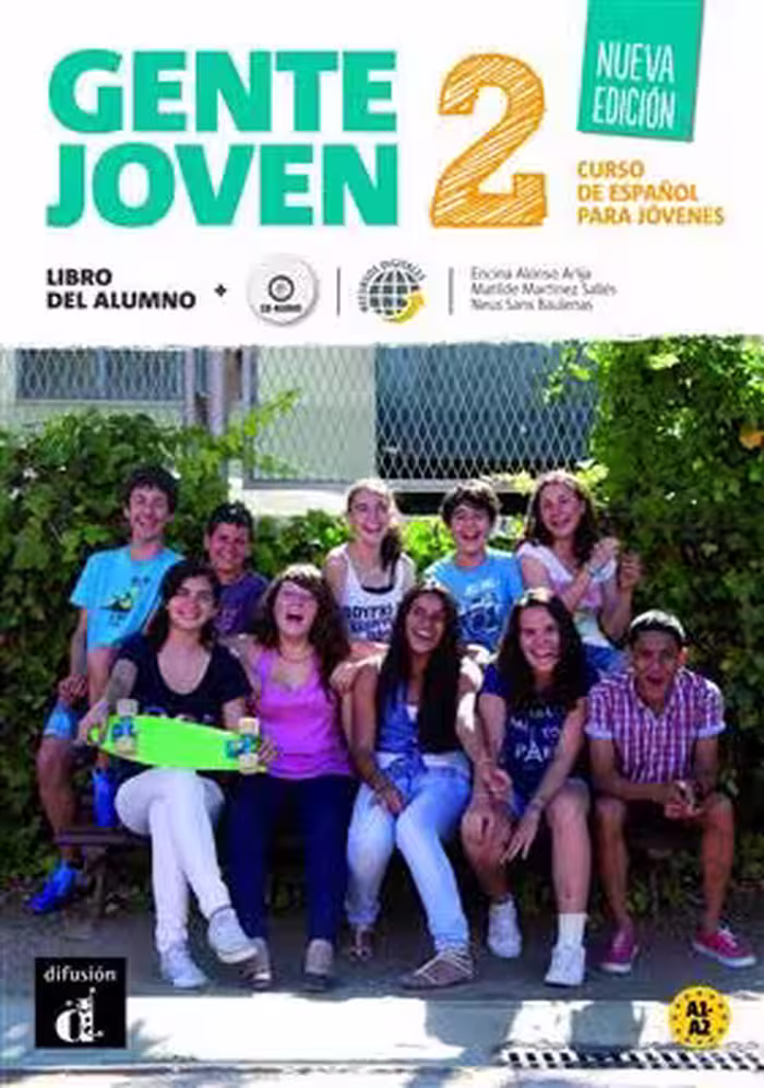 دانلود کتاب Gente joven 2 Nueva edicion Libro del alumno   MP3