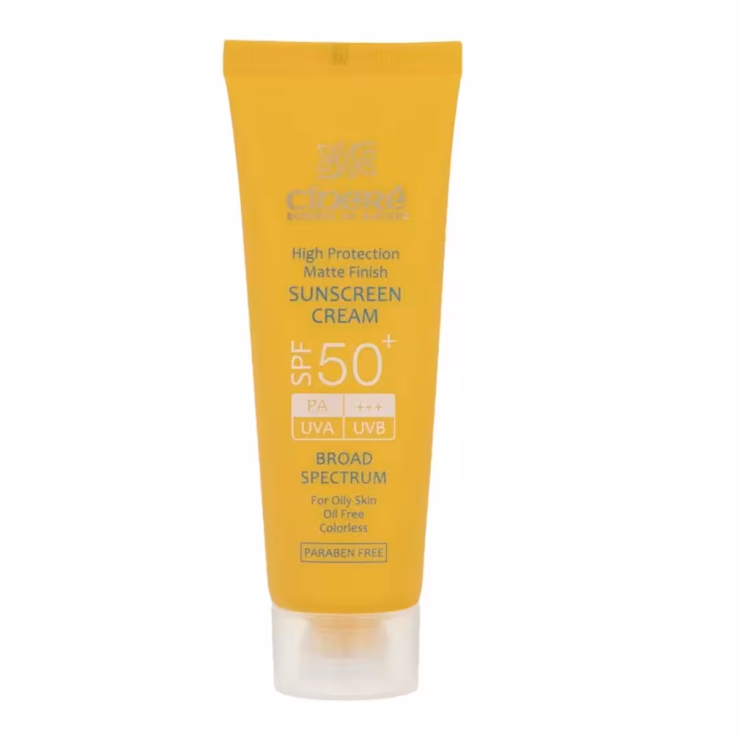 کرم ضد آفتاب سینره SPF 50 بدون رنگ