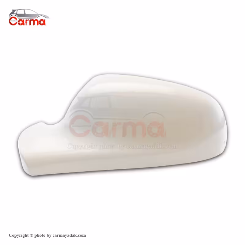 قاب آینه چپ اچ سی کراس رنگ سفید