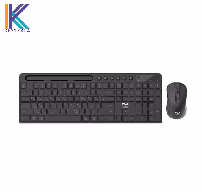 کیبورد و ماوس بی سیم زیچر مدل KM550