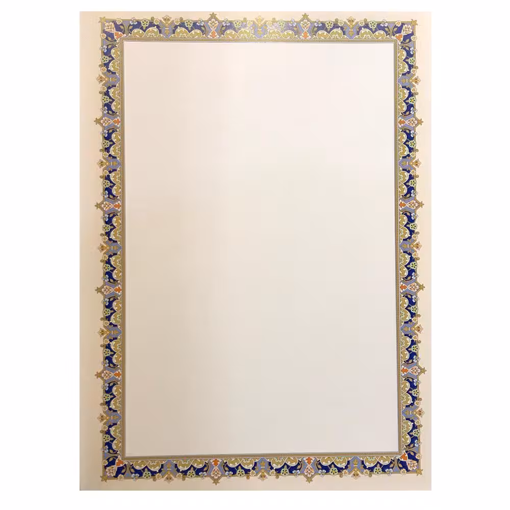 کاغذ تذهیب A4 گلاسه کد 15