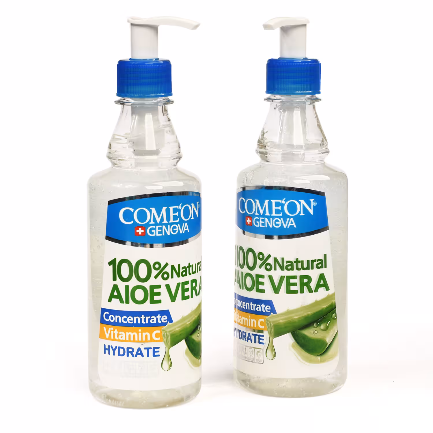 ژل آبرسان آلوئه ورا 100 درصد طبیعی کامان 400 میلی گرم