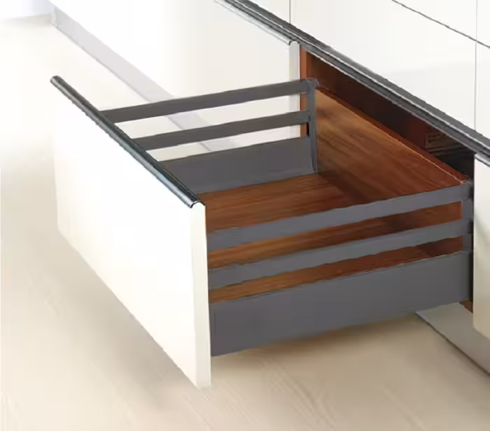 ریل بدنه دار دبل باکس بلند با دبل گالری مربعی عمق 45 فانتونی کد B009