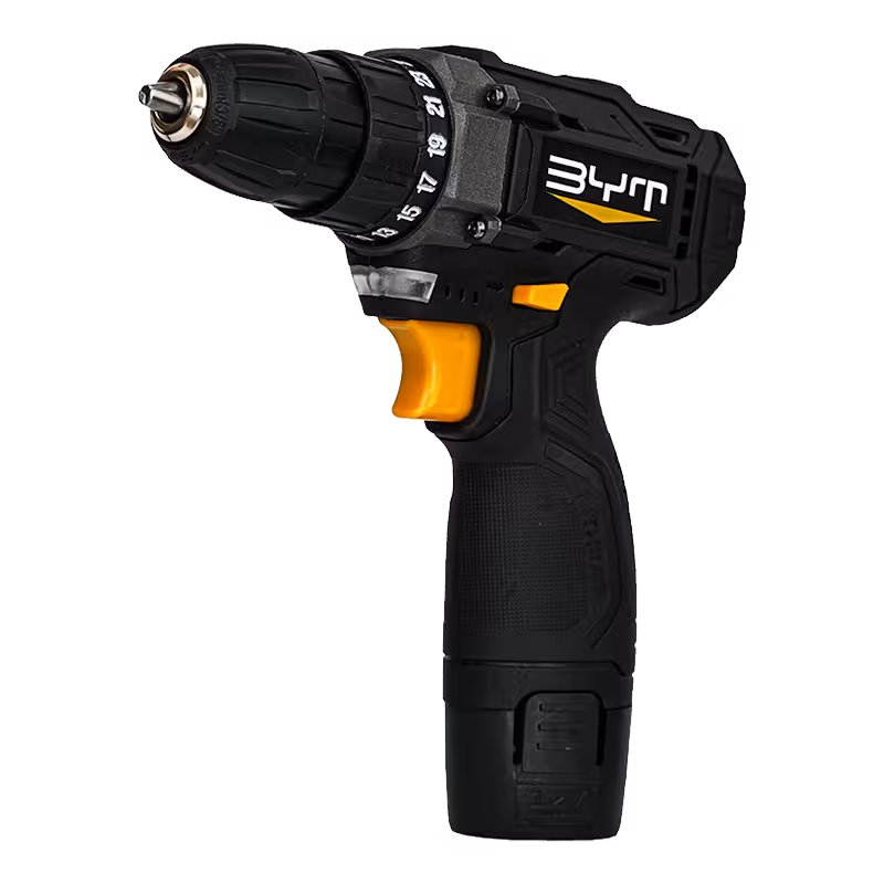 دریل پیچ‌گوشتی شارژی 12 ولت یک باتری BYT مدل 1211