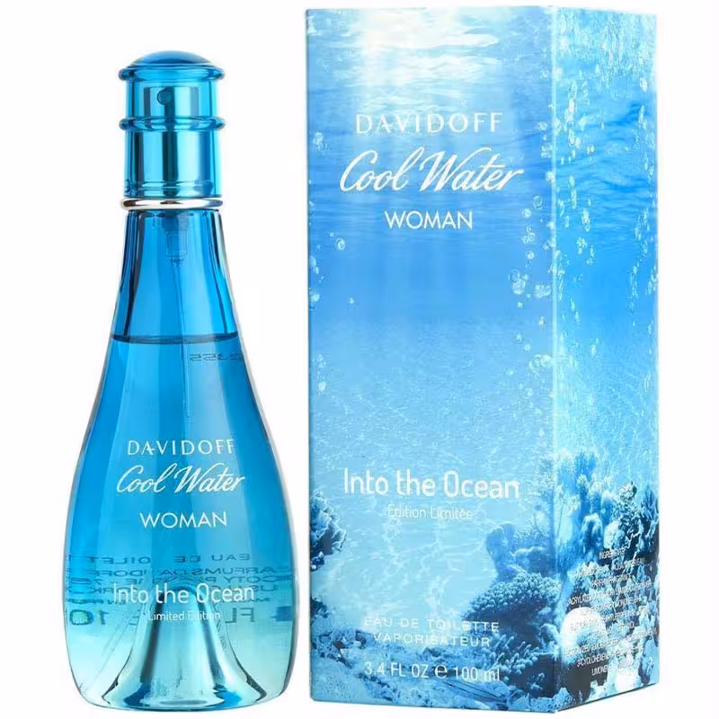 عطر ادکلن دیویدوف کول واتر این تو د اوشن زنانه Davidoff Cool Water Into The Ocean for Women • خوش آرا