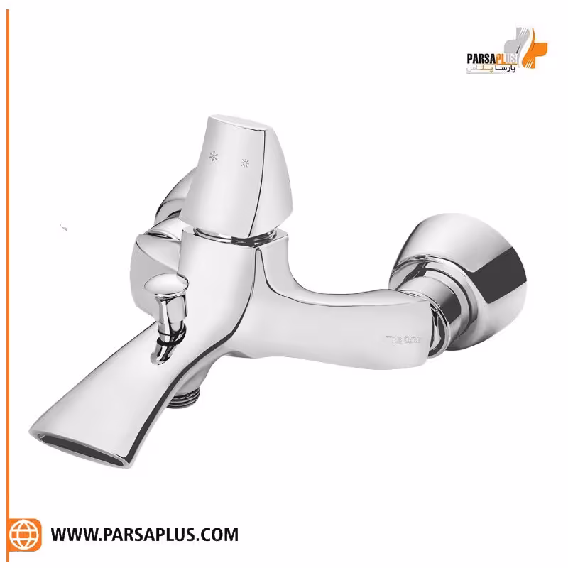 شیر دوش دوان مدل پاژ کروم