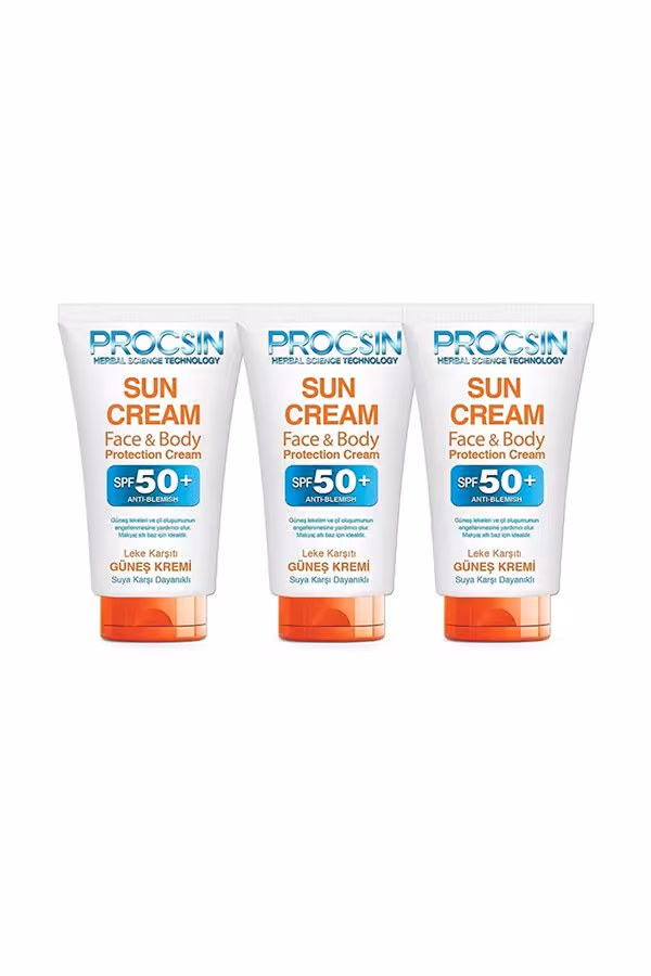 کرم ضد آفتاب ضد لک پروکسین با محافظت SPF 50 حجم 50 میلی - بسته 3 عددی