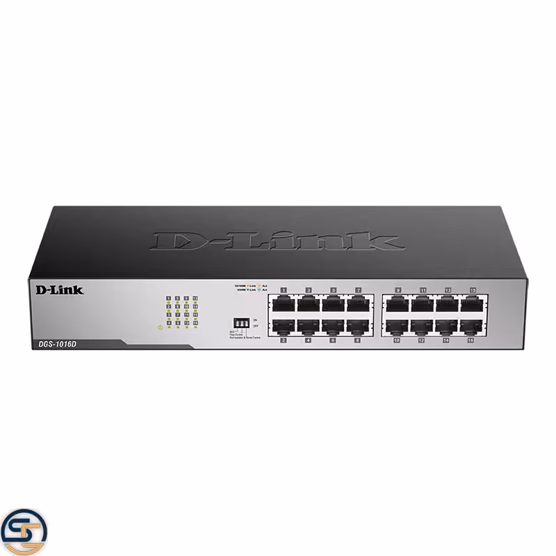 سوئیچ 16 پورت دی لینک DGS-1016D