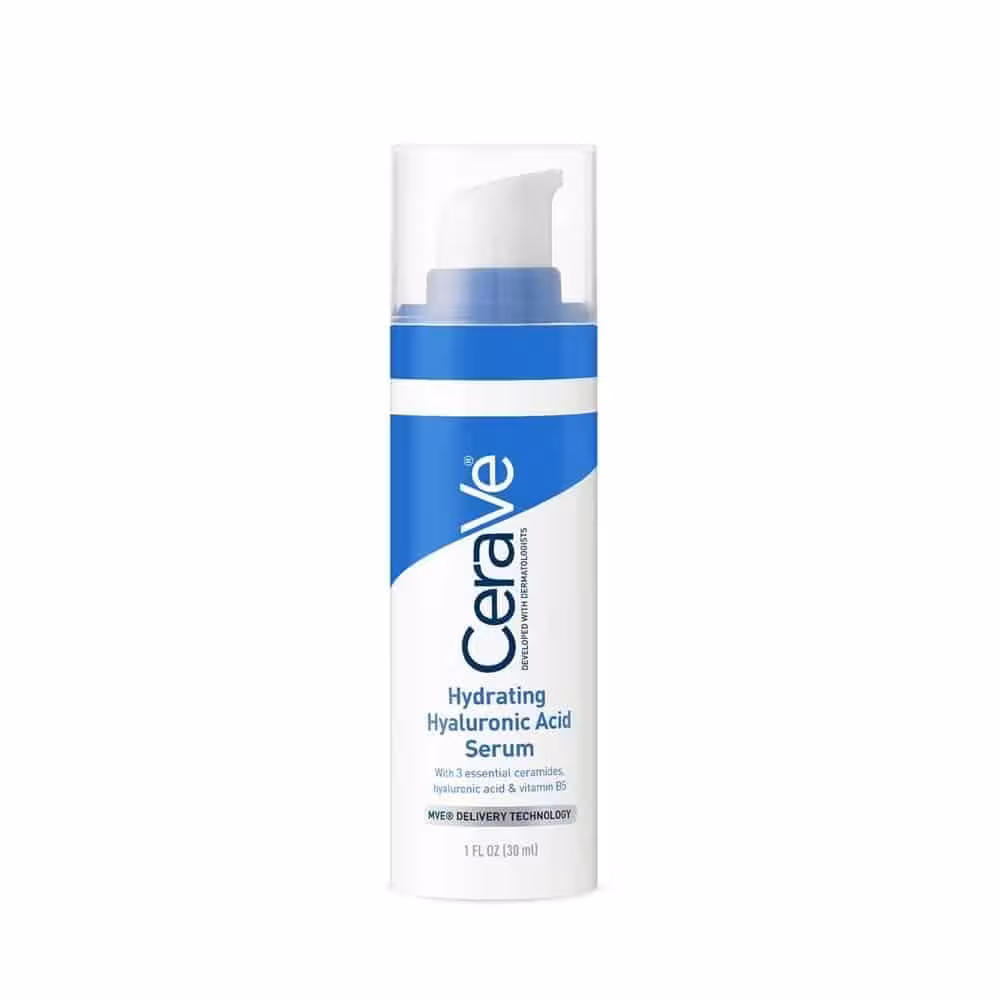 سرم مرطوب کننده و آبرسان سراوی مدل Hydrating Hyaluronic Acid Serum حاوی ویتامین B5 حجم 30 میلی لیتر